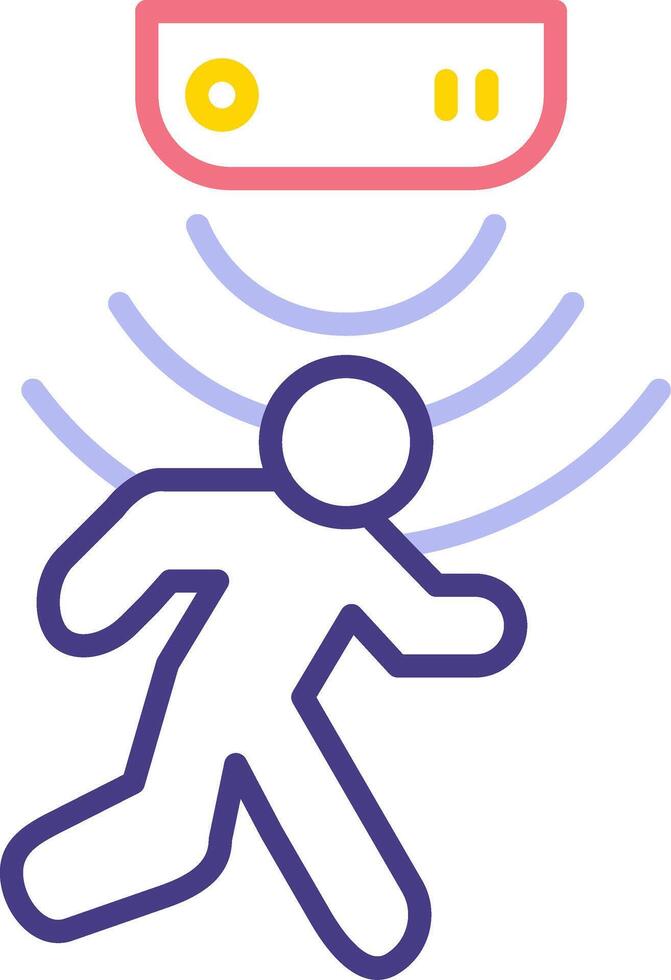 Motion Sensor Vecto Icon vector