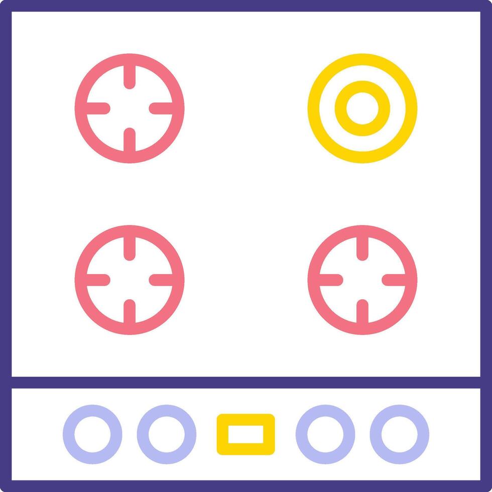 Hob Vecto Icon vector
