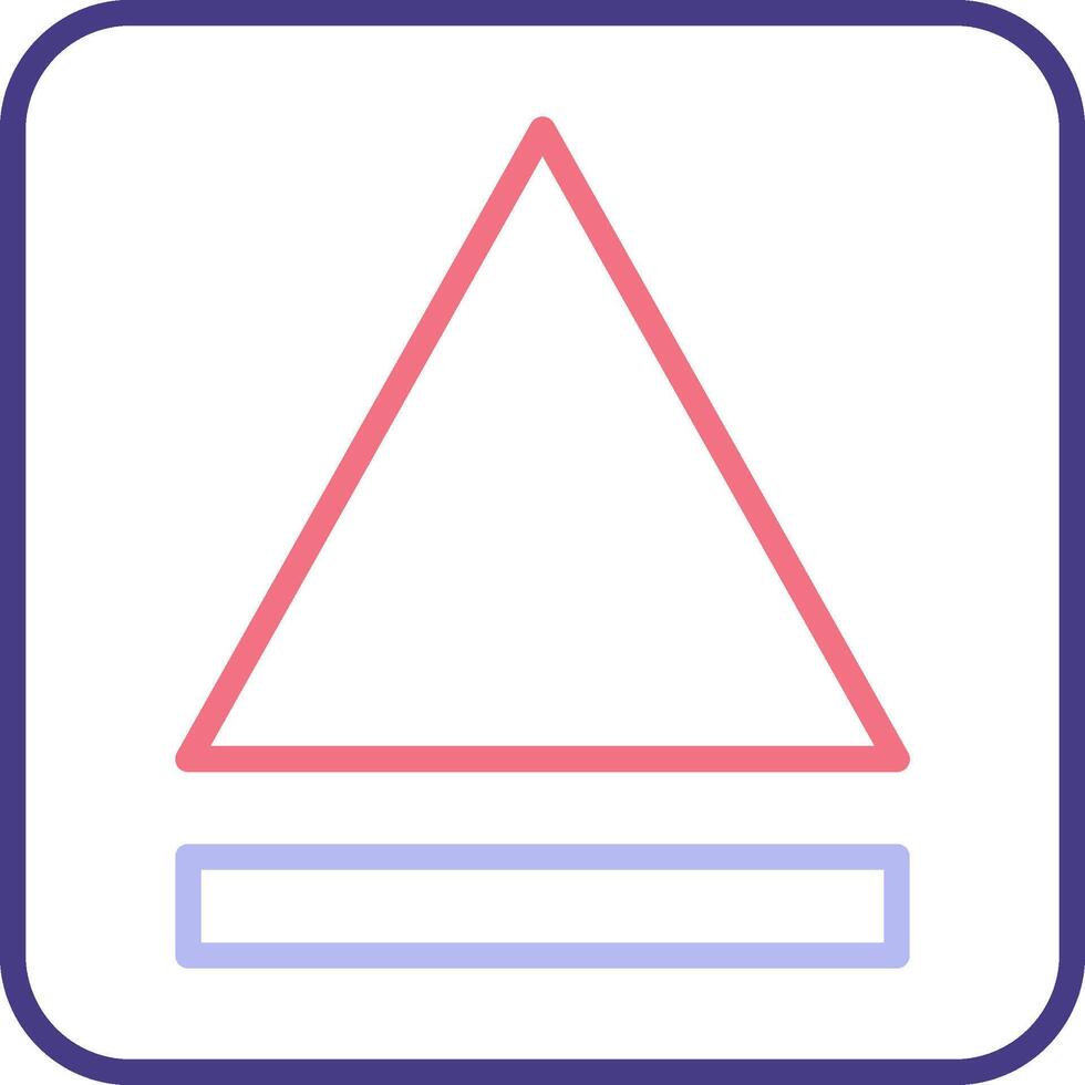 Eject Symbol Vecto Icon vector