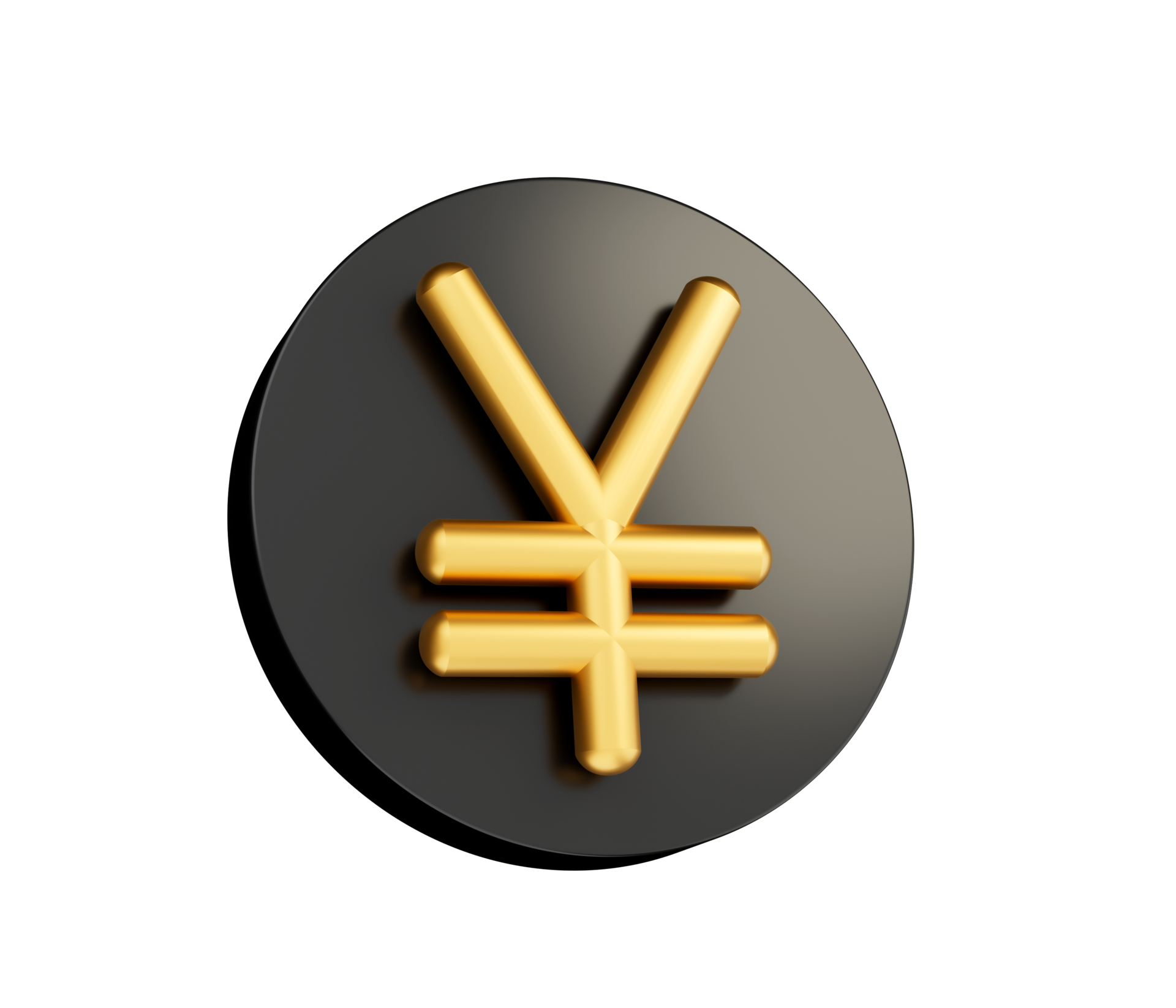 JPY Japanese Yen Currency Symbol In Gold And Black 3d Illustration jpy-japanese-yen-currency-symbol-in-gold-and-black-3d-illustration