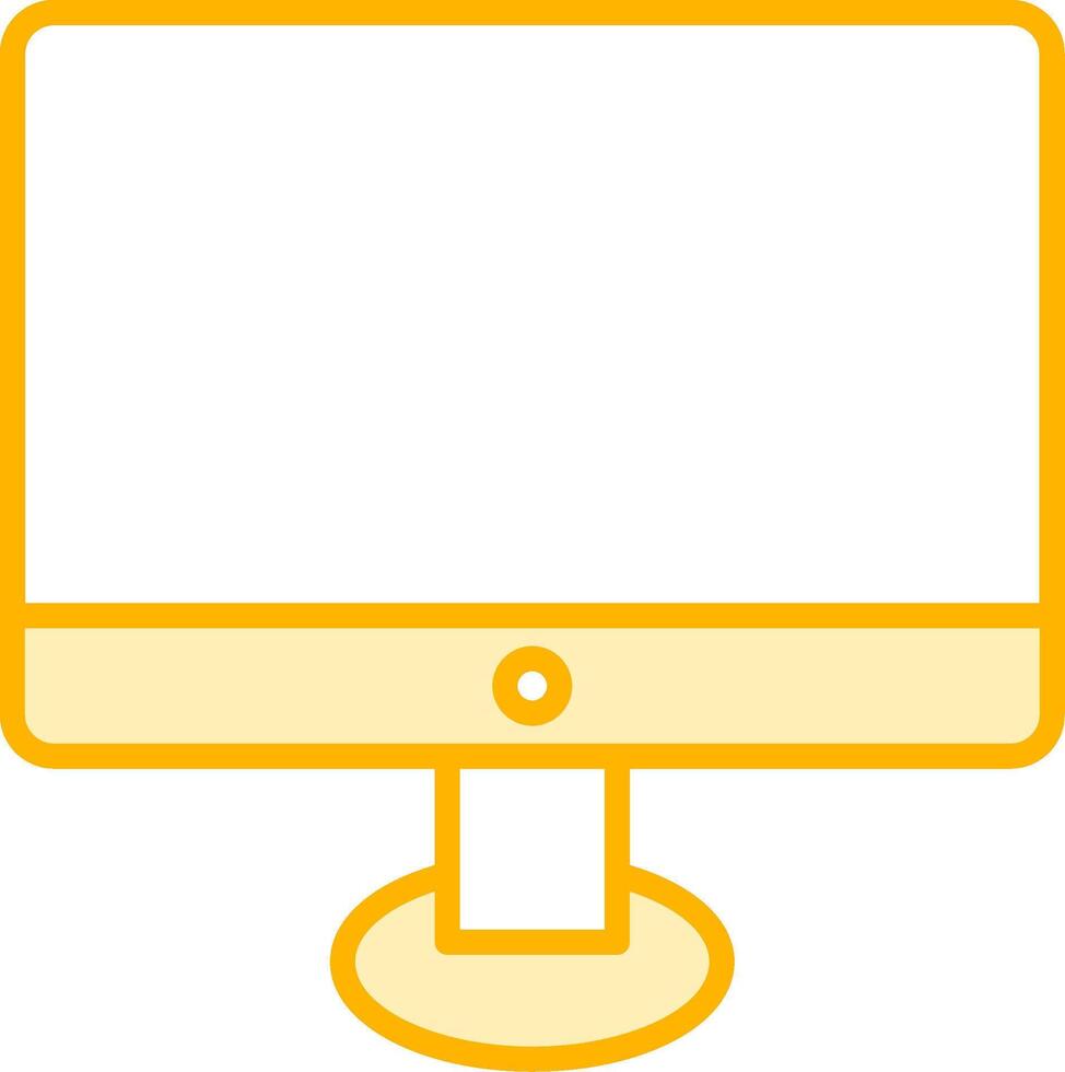 Moniter Screen Vecto Icon vector