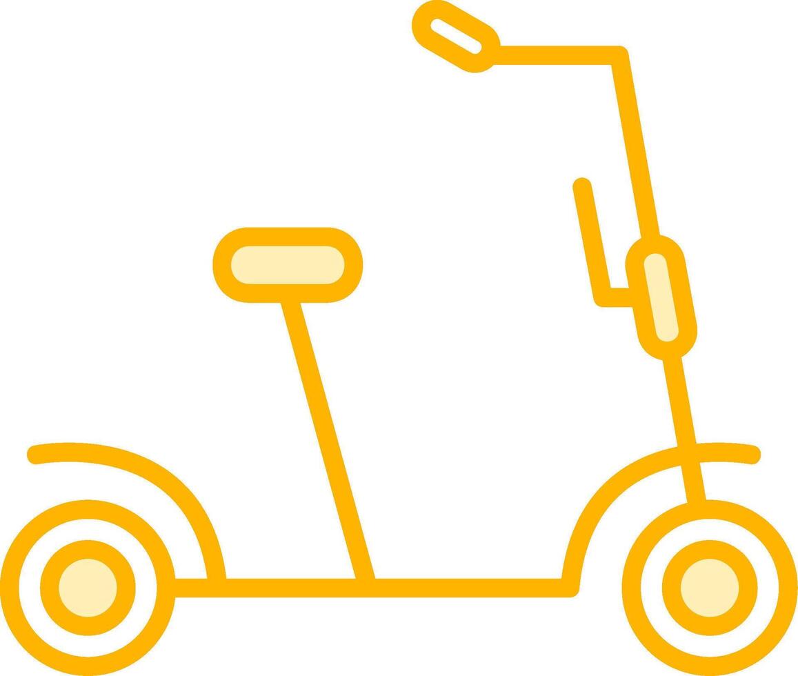 Kick Scooter Vecto Icon vector