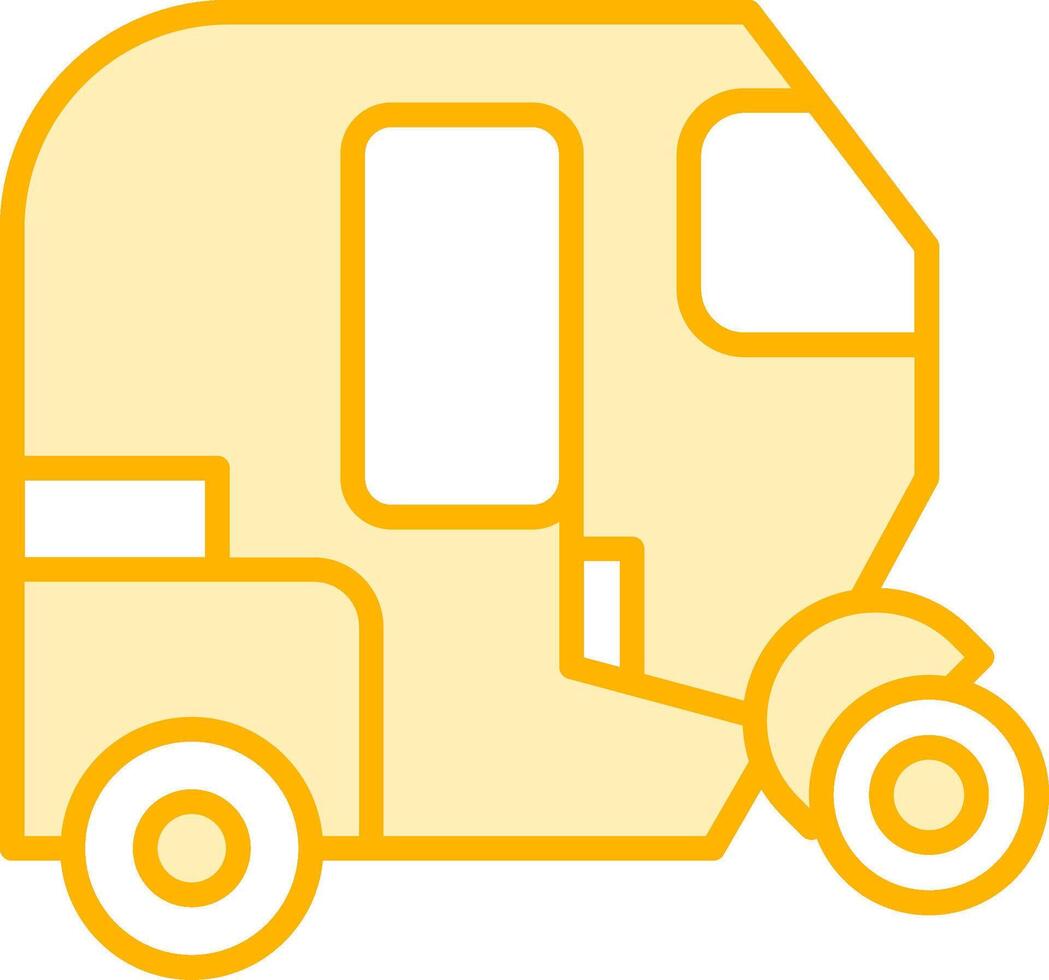 Tuk Tuk Vecto Icon vector