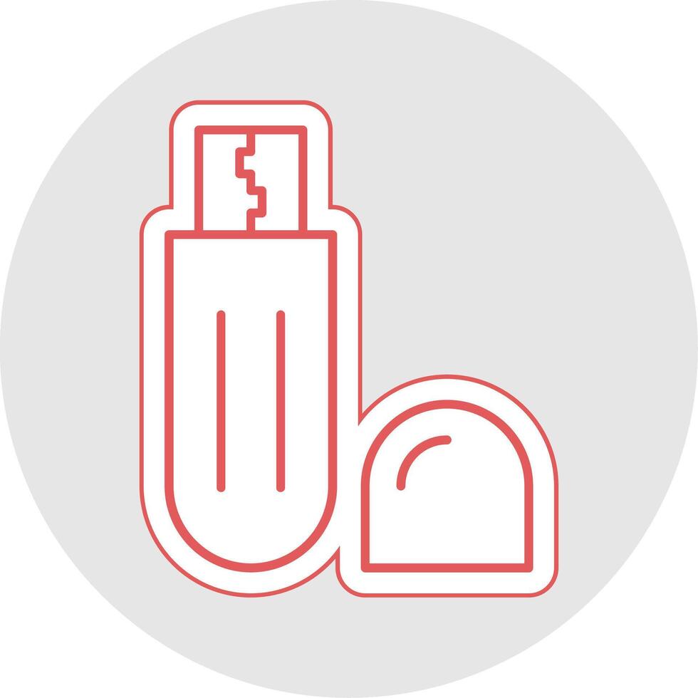 Flash Drive Line Sticker Multicolor Icon 37843963 Vector Art at Vecteezy