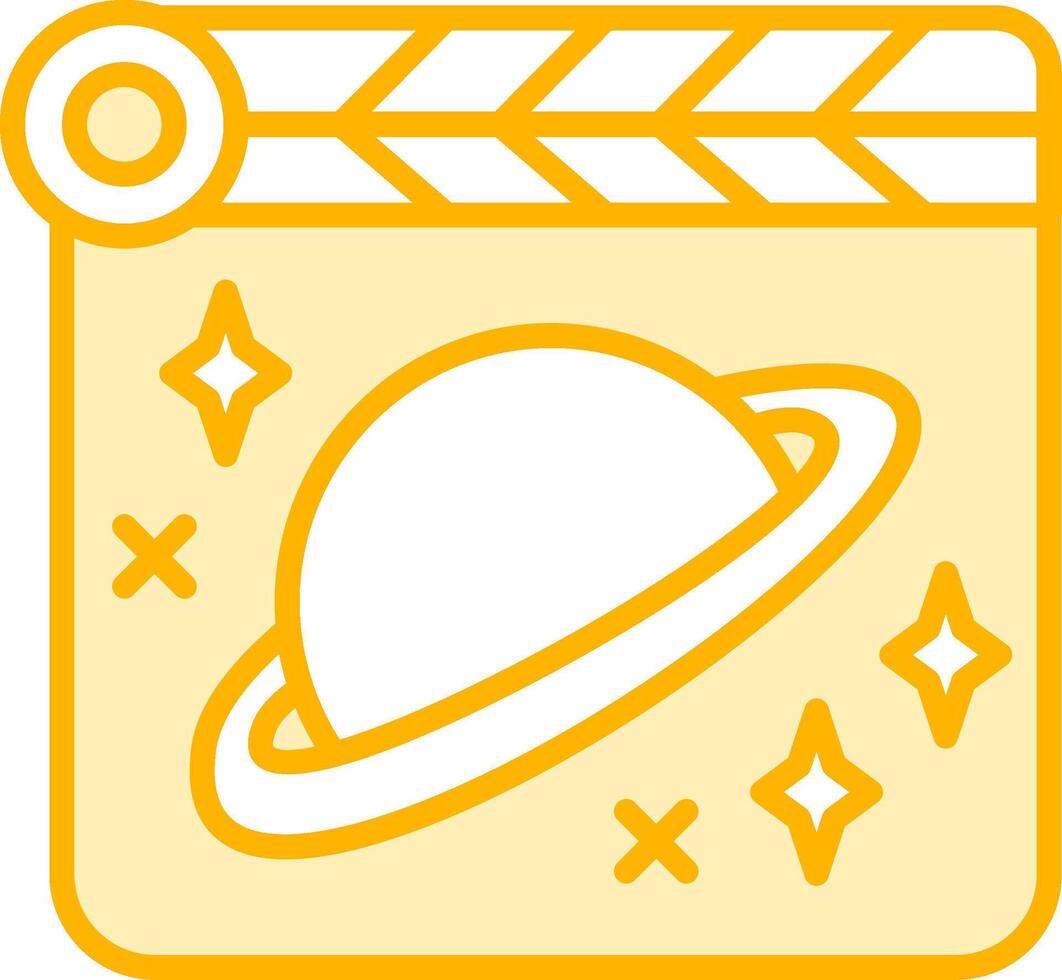 Space Film Vecto Icon vector