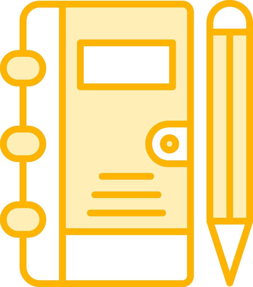 NoteBook Vecto Icon vector