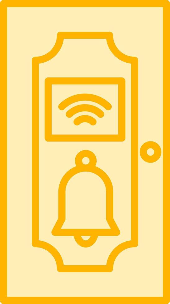 Door Bell Vecto Icon vector