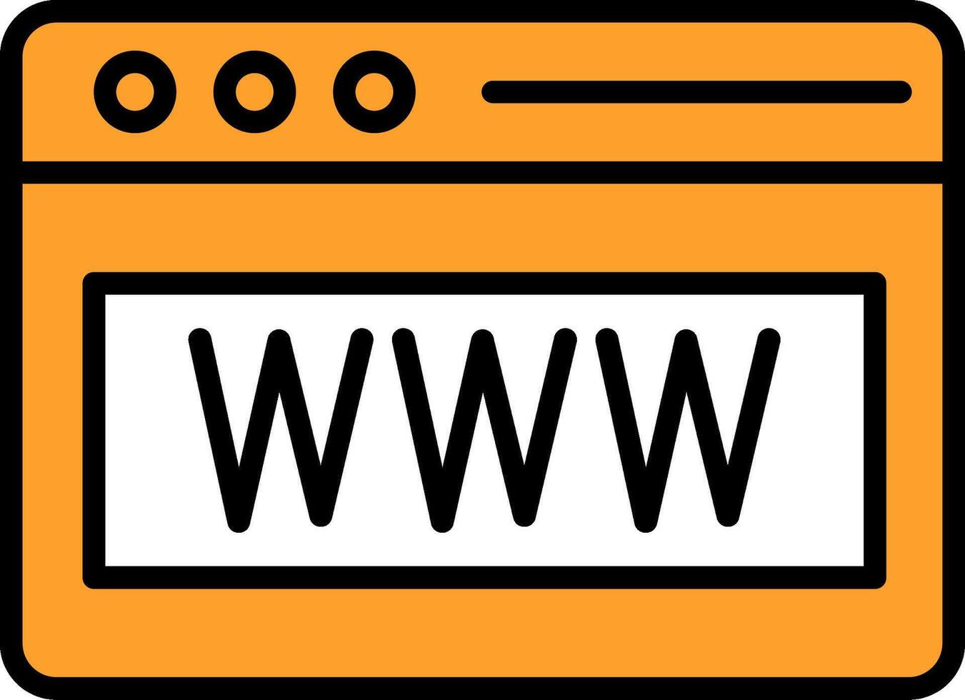 Web Browser Vecto Icon vector