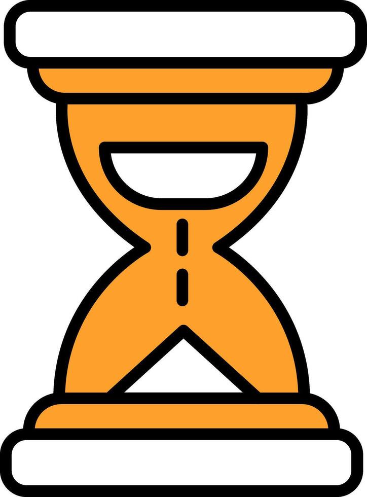 arena reloj vecto icono vector