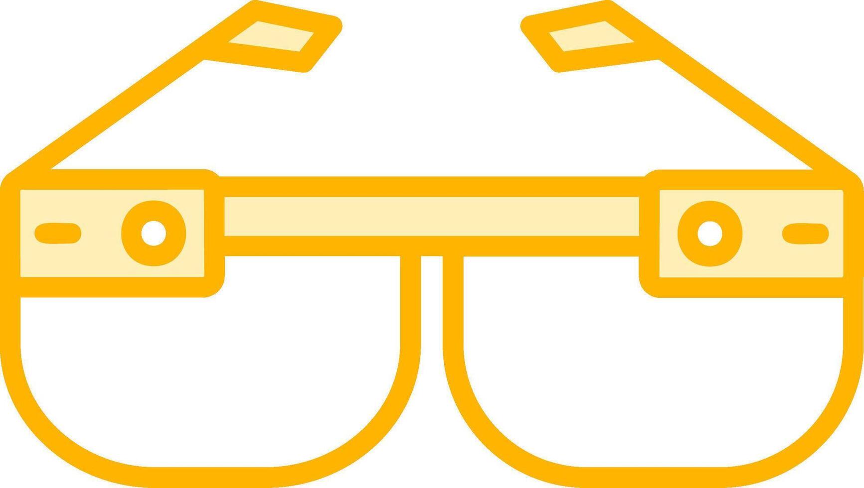 inteligente lentes vecto icono vector