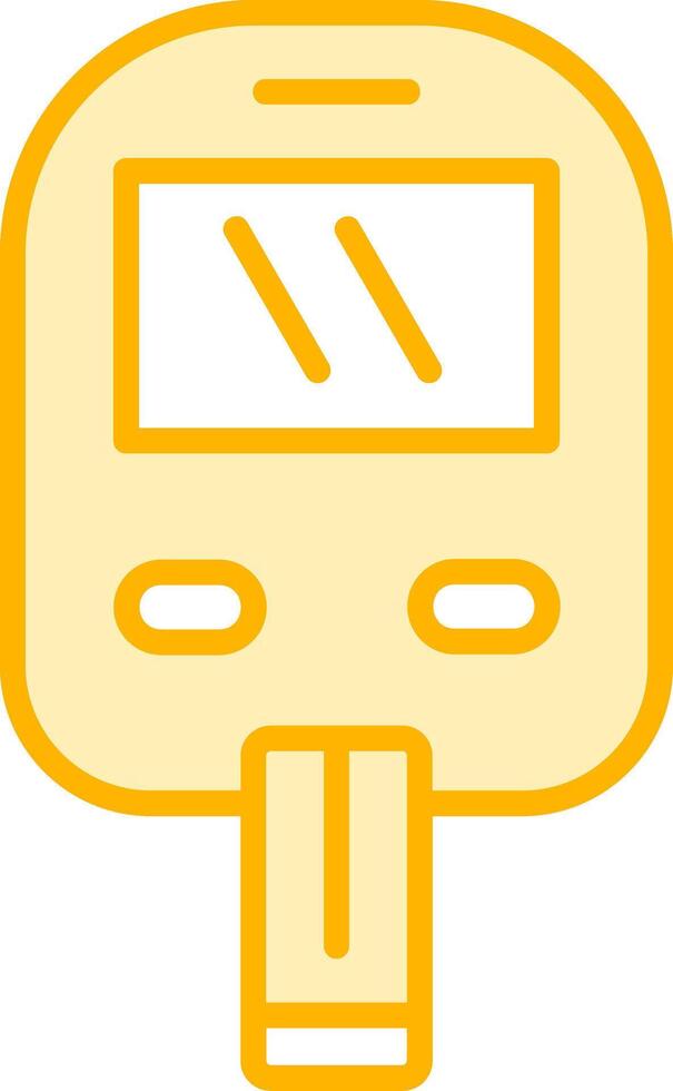 Glucometer Vecto Icon vector