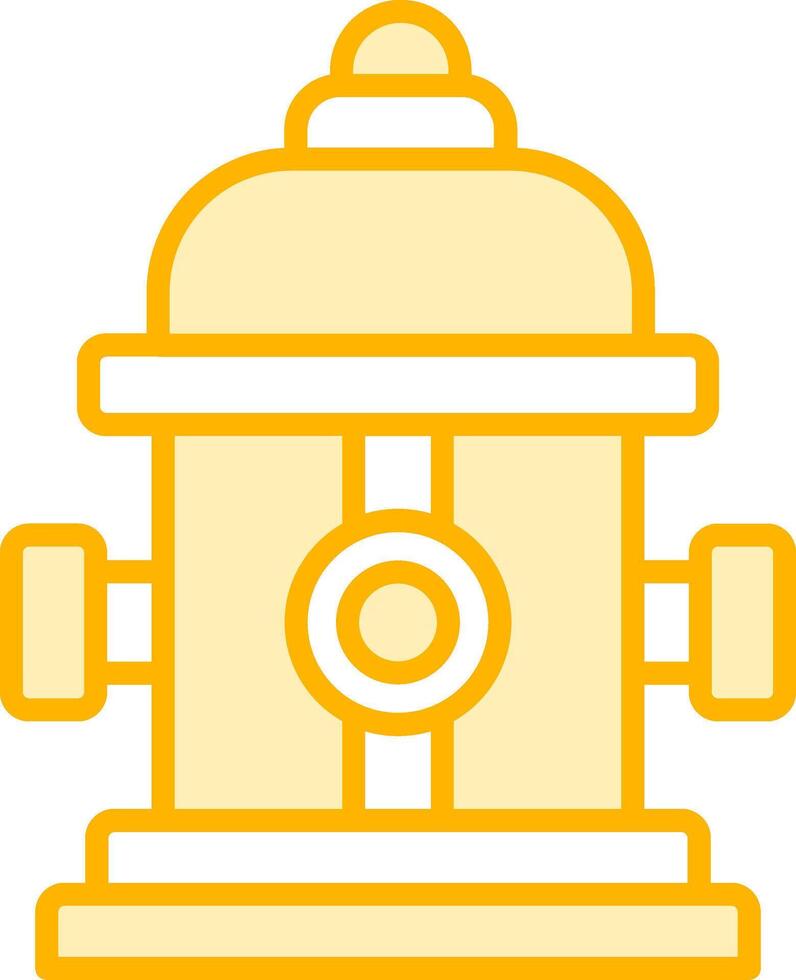 Fire Hydrant Vecto Icon vector