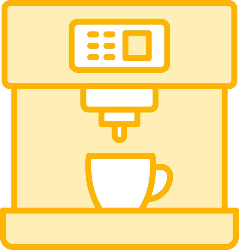 Coffee Machine Vecto Icon vector