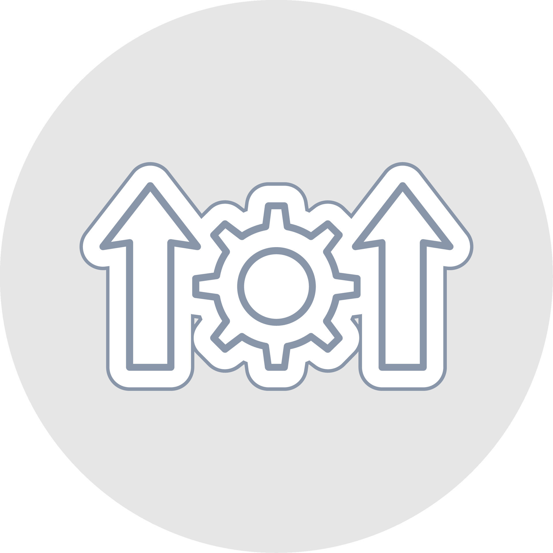 Automation Line Sticker Multicolor Icon 37845187 Vector Art at Vecteezy