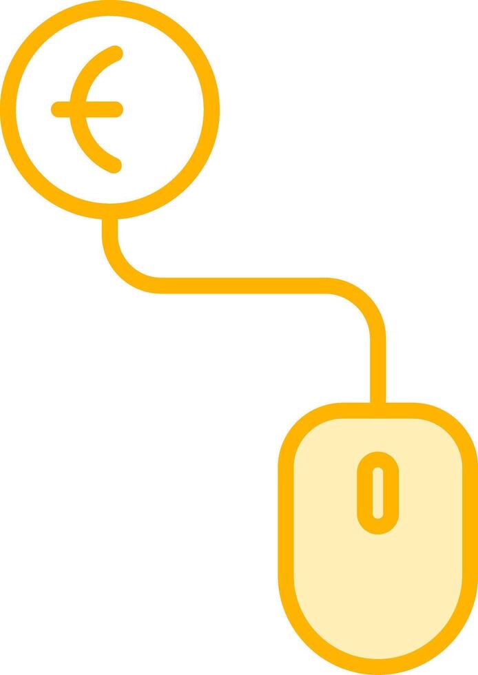 Pay Per Click Vecto Icon vector