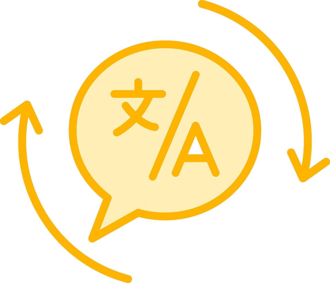 Translation Vecto Icon vector