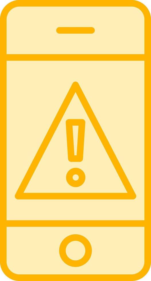 Mobile Alert Vecto Icon vector