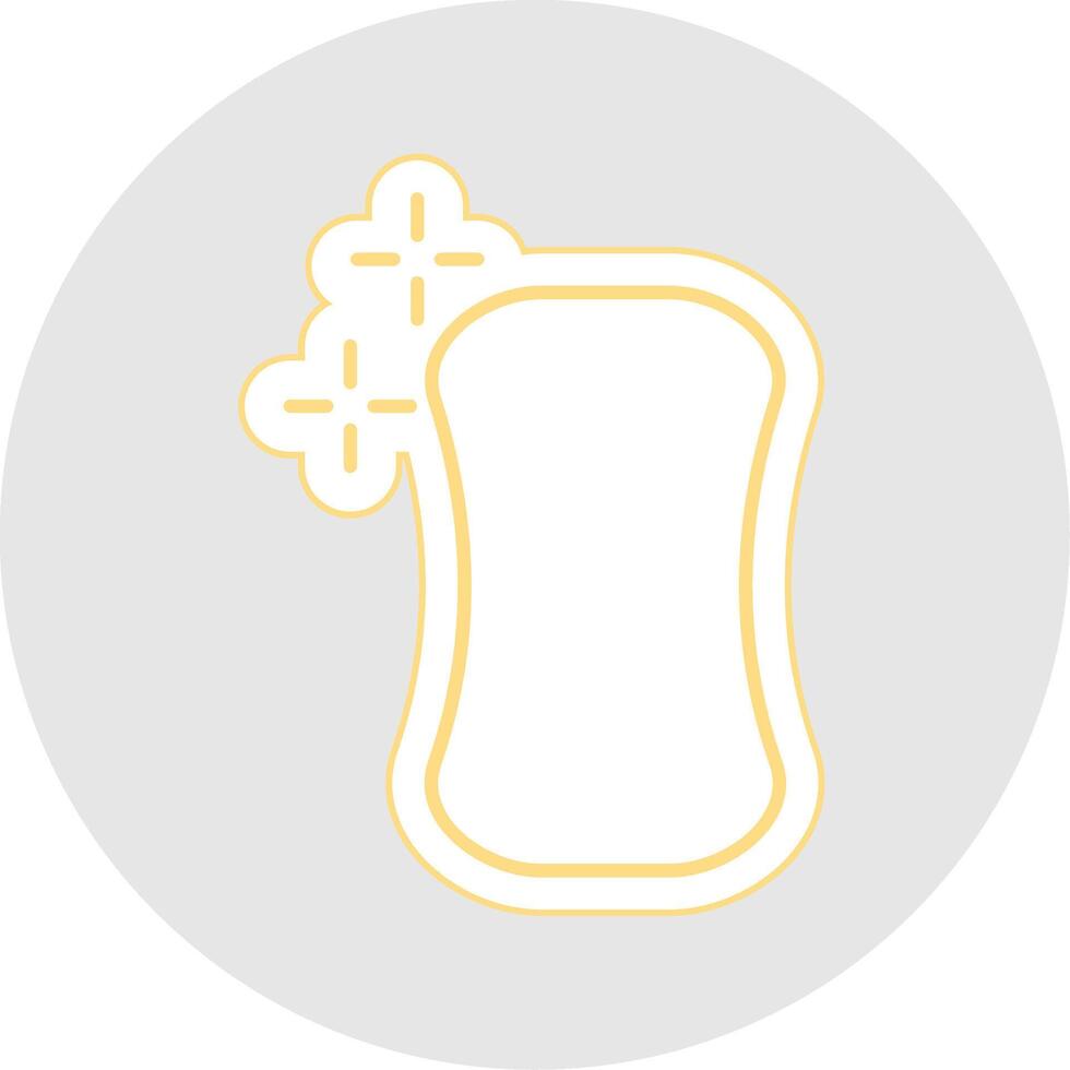 Soap Line Sticker Multicolor Icon vector