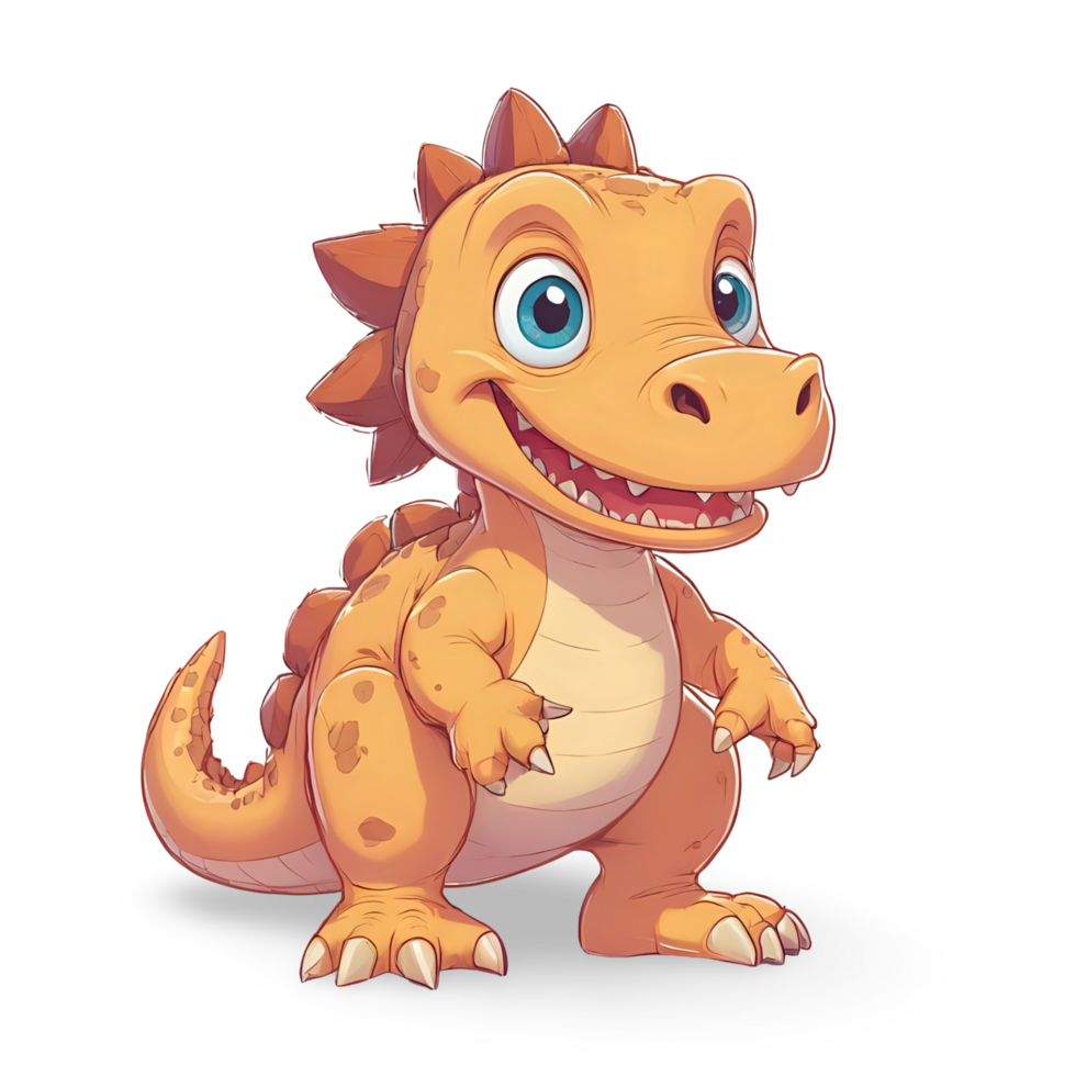 cartoon dinosaur illustration, png, transparent background 37846248 PNG