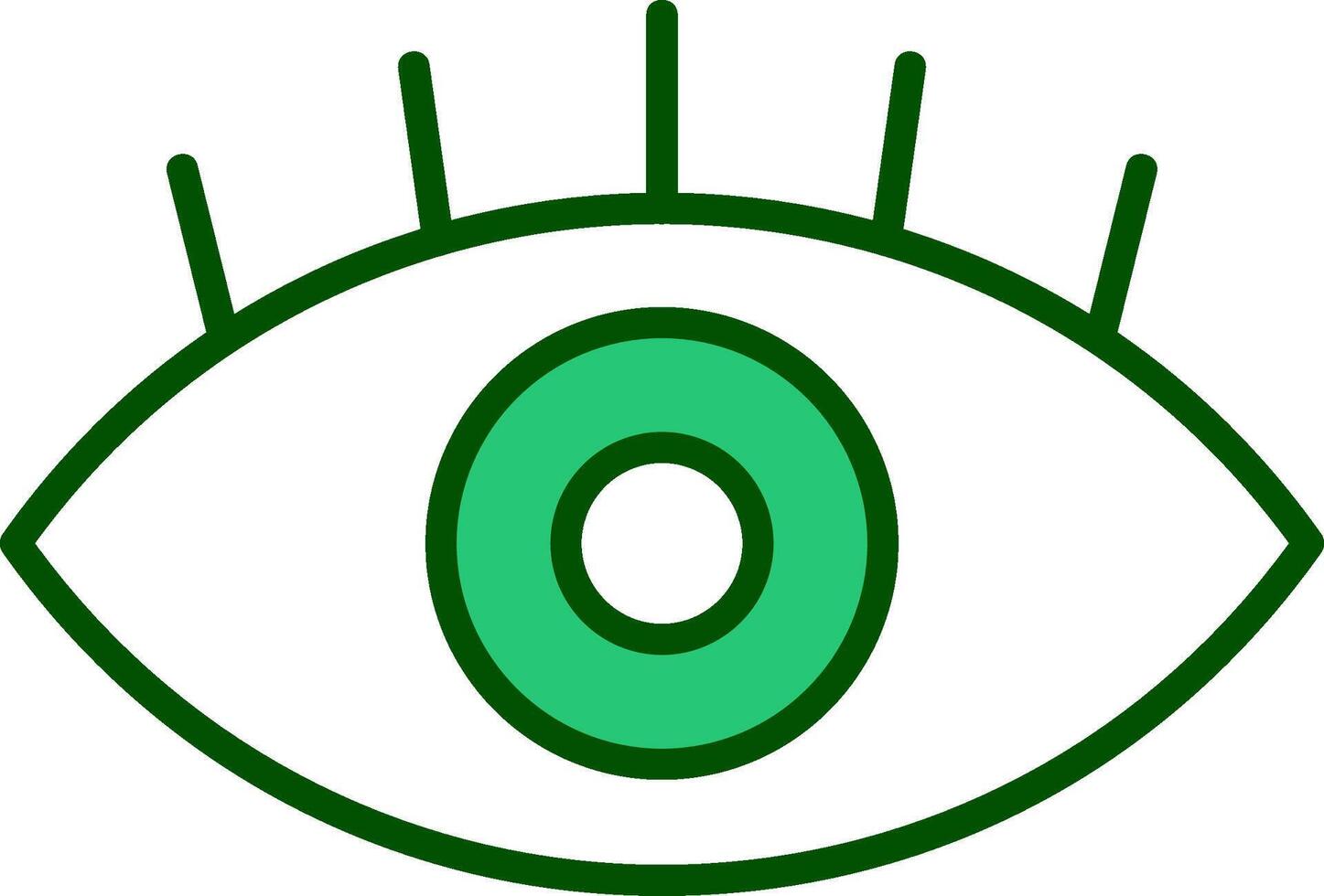 Eye Vecto Icon vector