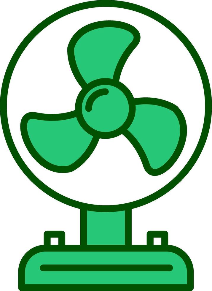 ventilador vecto icono vector