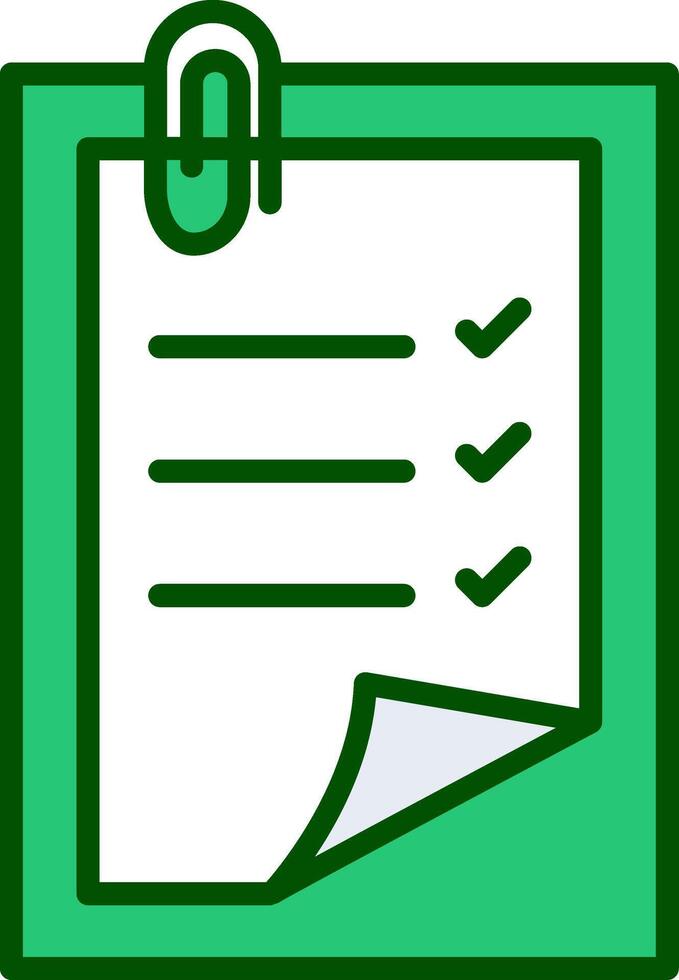 Notes Vecto Icon vector