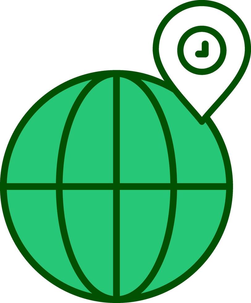 globo ubicación vecto icono vector