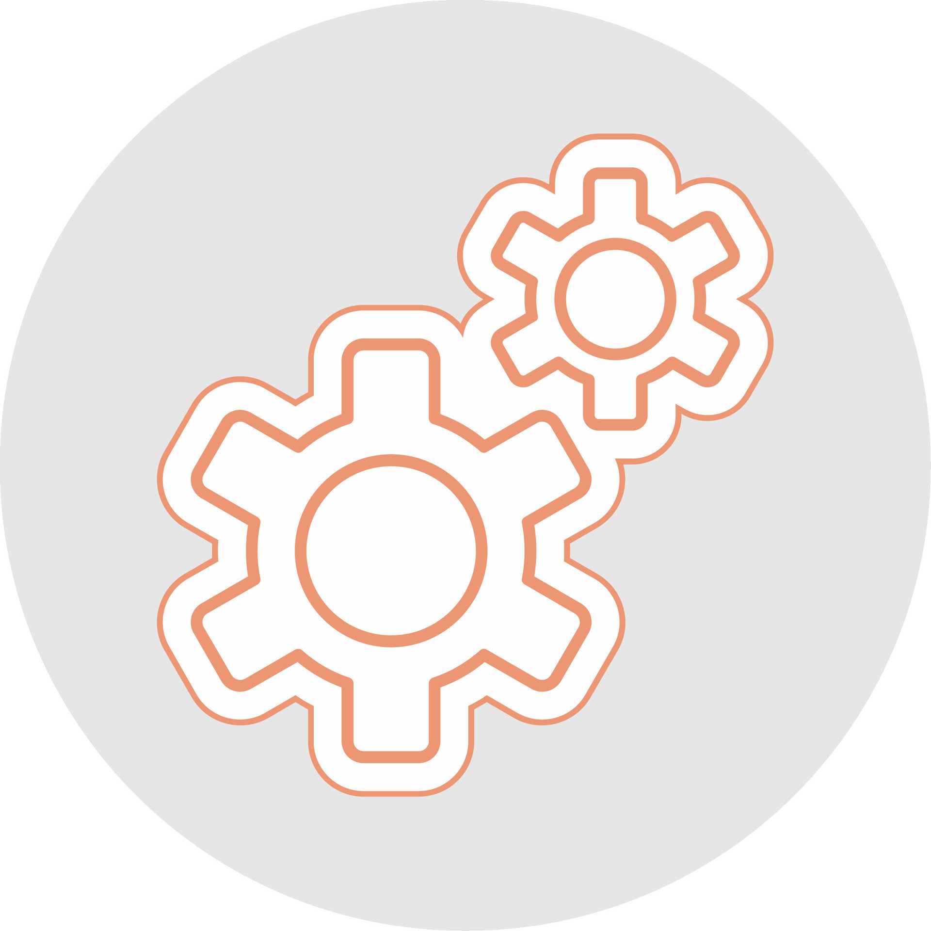 Automation Line Sticker Multicolor Icon 37847857 Vector Art at Vecteezy