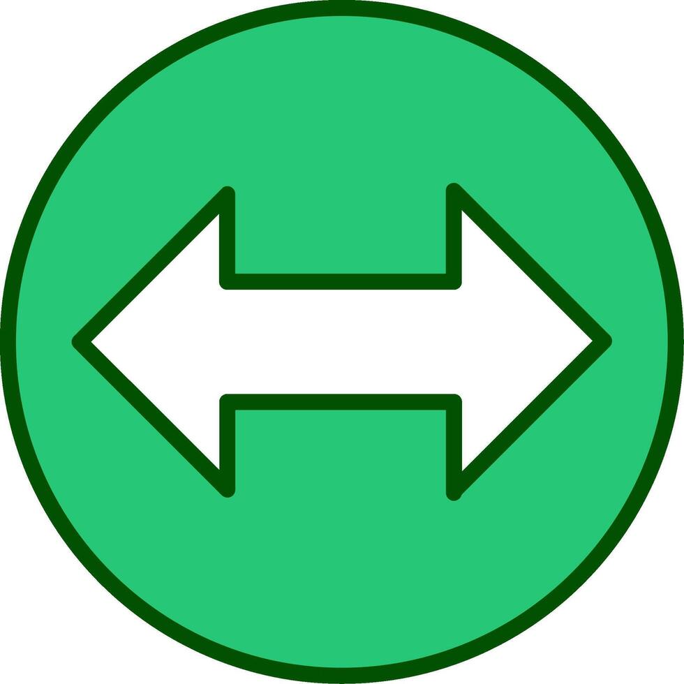 Two Arrows Vecto Icon vector