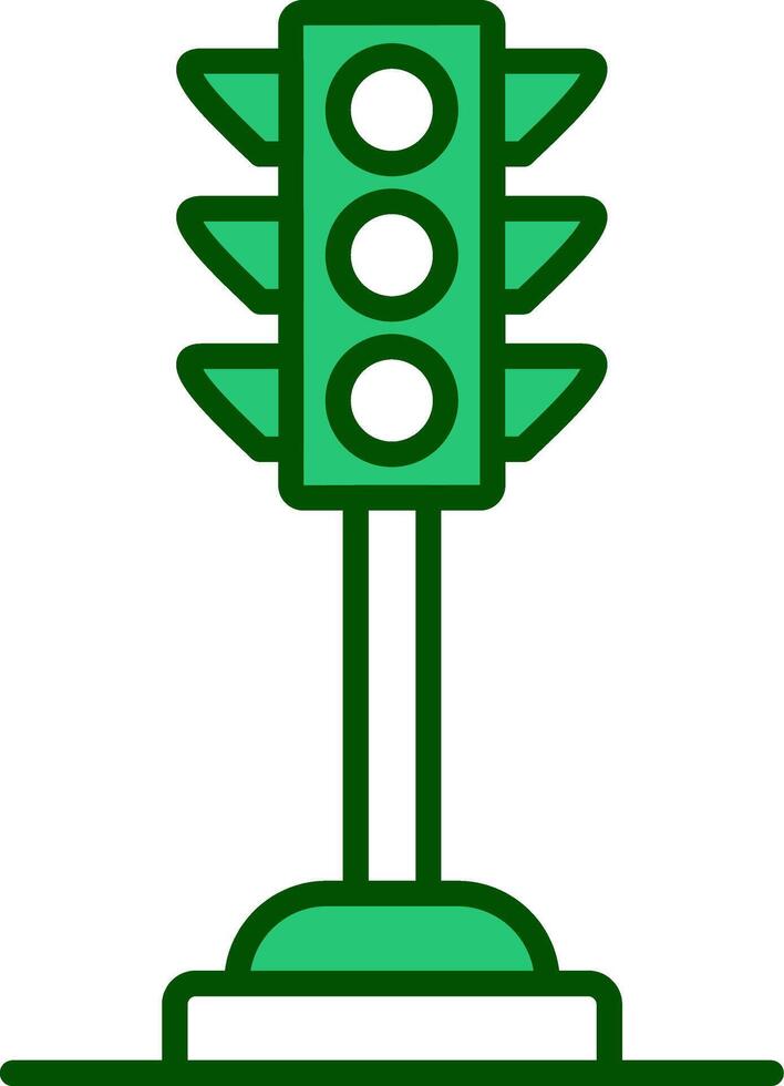 Traffic light Vecto Icon vector
