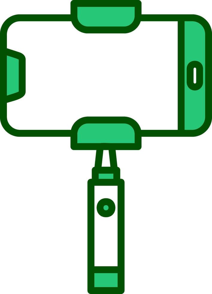 Selfie Stick Vecto Icon vector