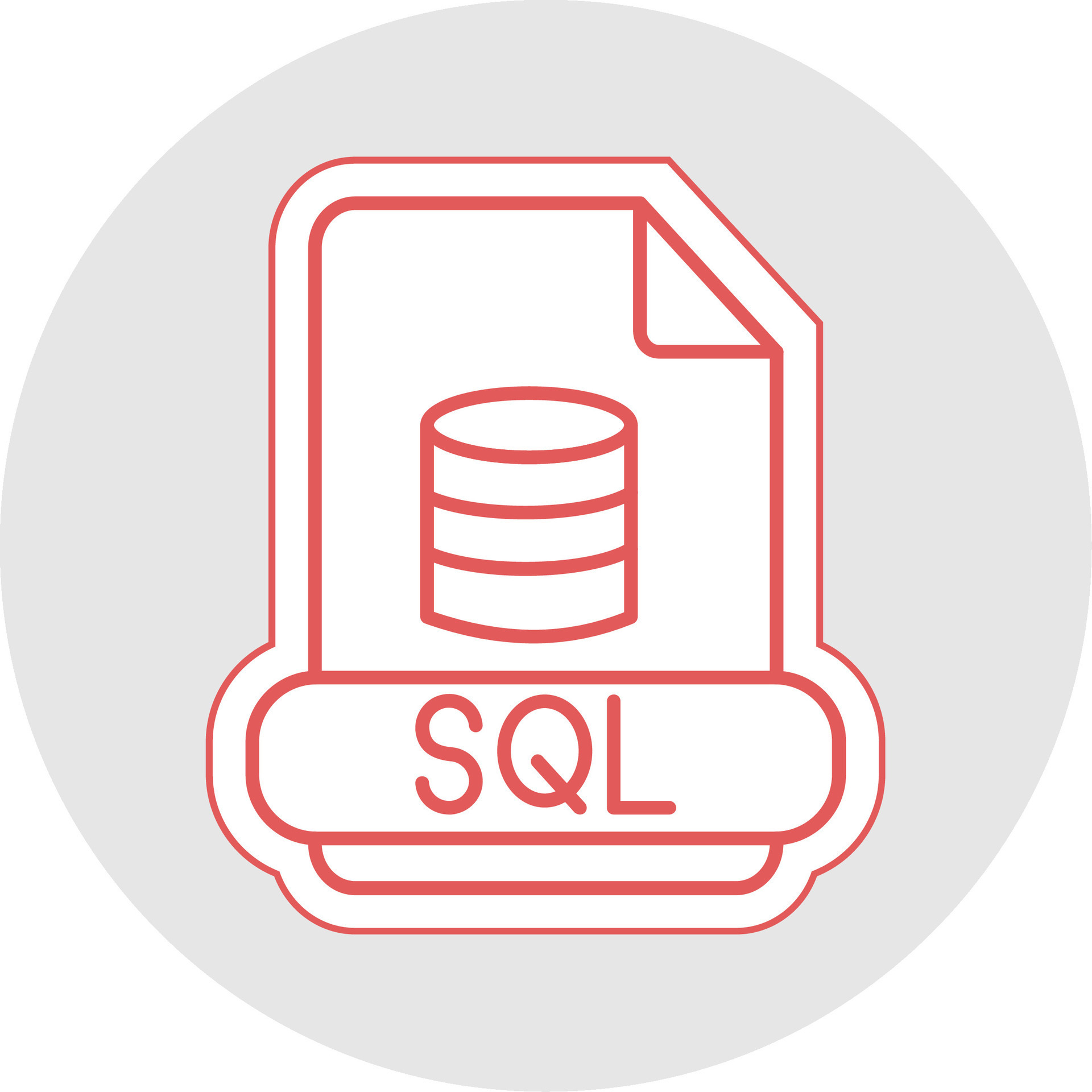 Sql Line Sticker Multicolor Icon 37850920 Vector Art at Vecteezy