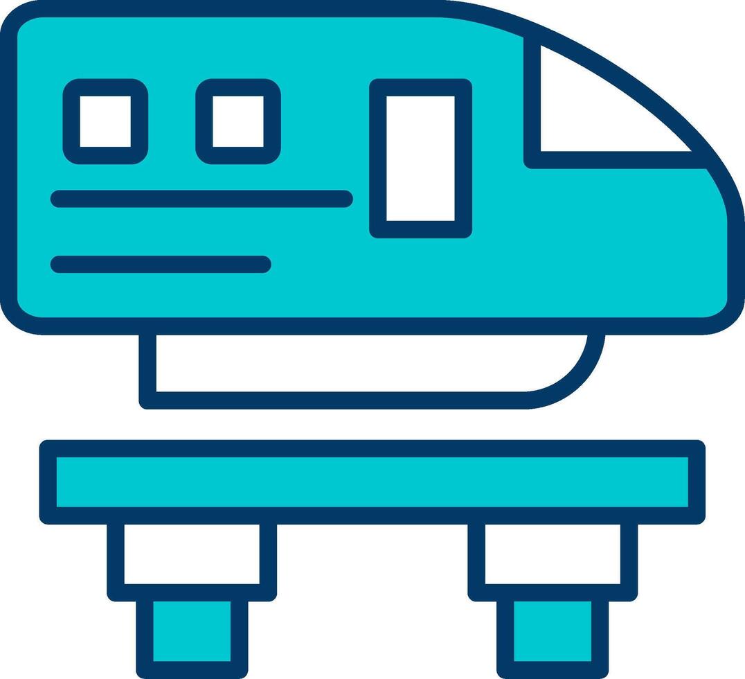 Monorail Vecto Icon vector