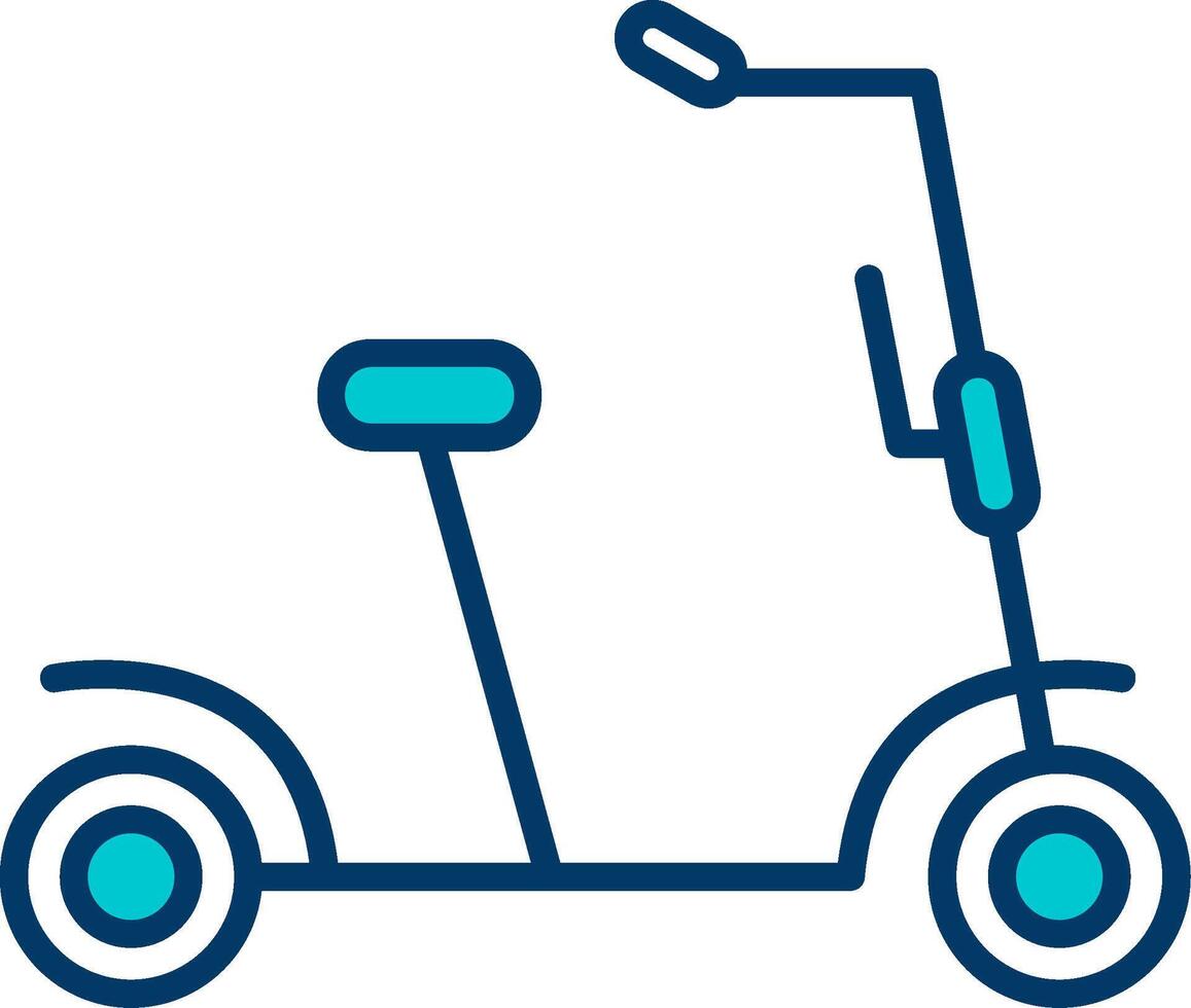 Kick Scooter Vecto Icon vector