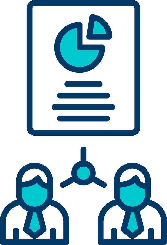 Work Distribution Vecto Icon vector