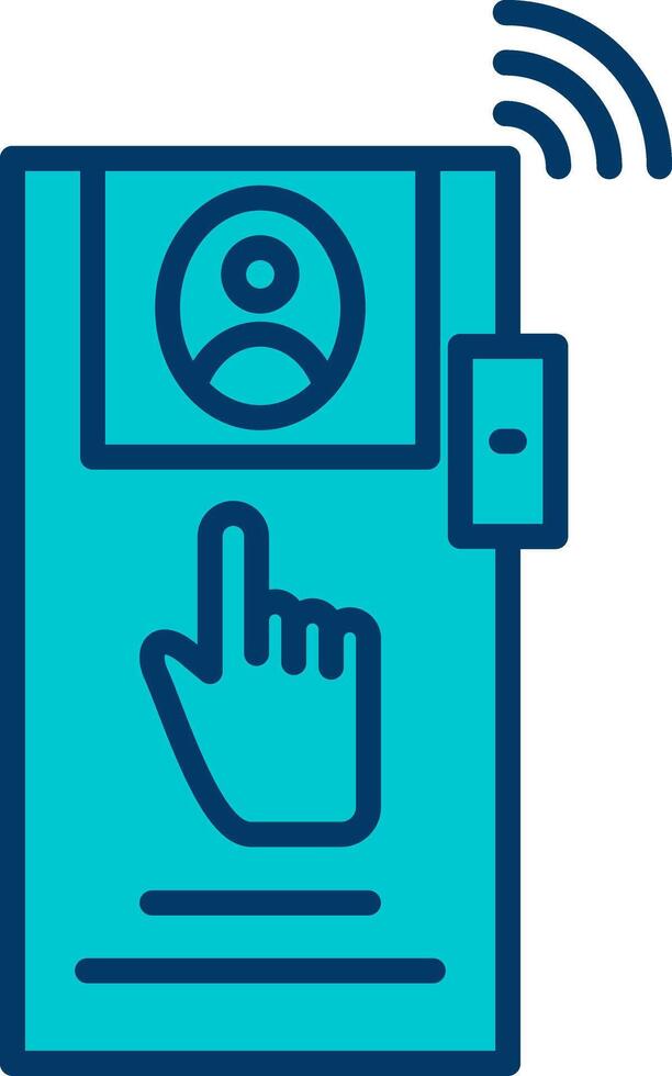 Door Camera Vecto Icon vector