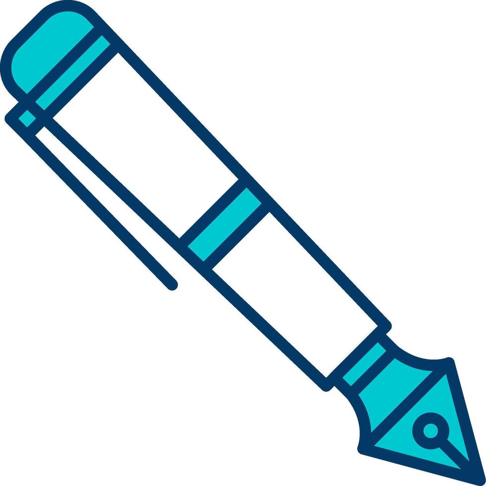 Fountain Pen Vecto Icon vector