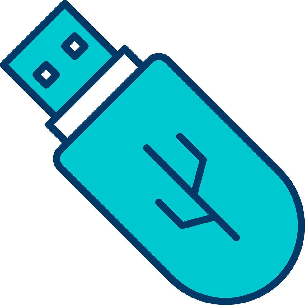 USB vecto icono vector