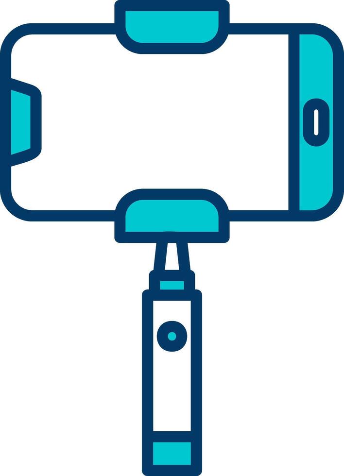 Selfie Stick Vecto Icon vector