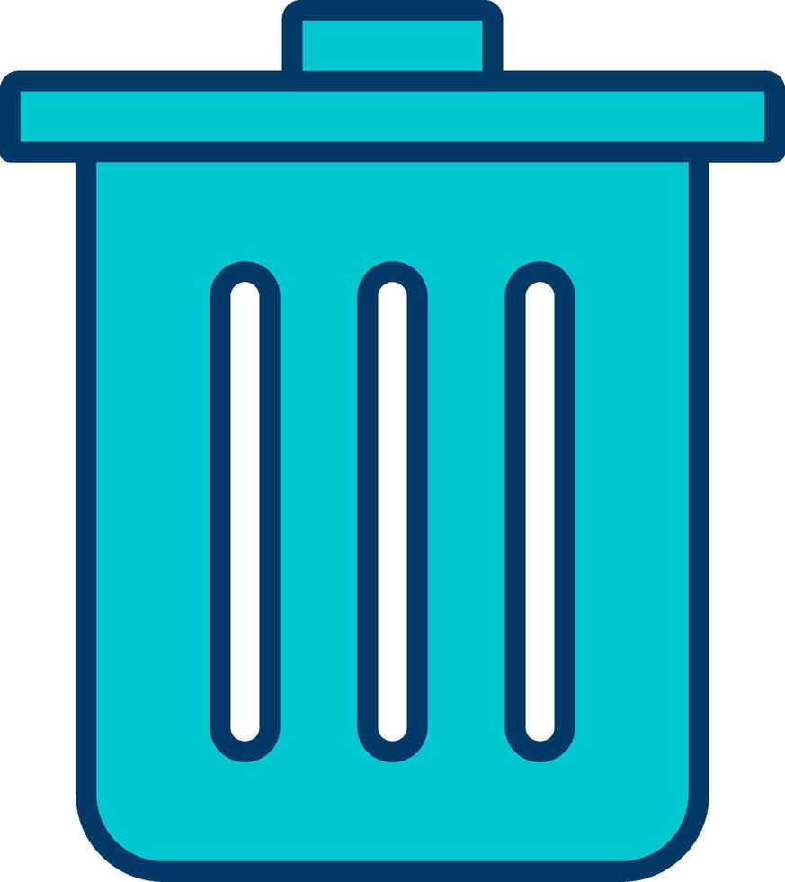 Dustbin Vecto Icon vector