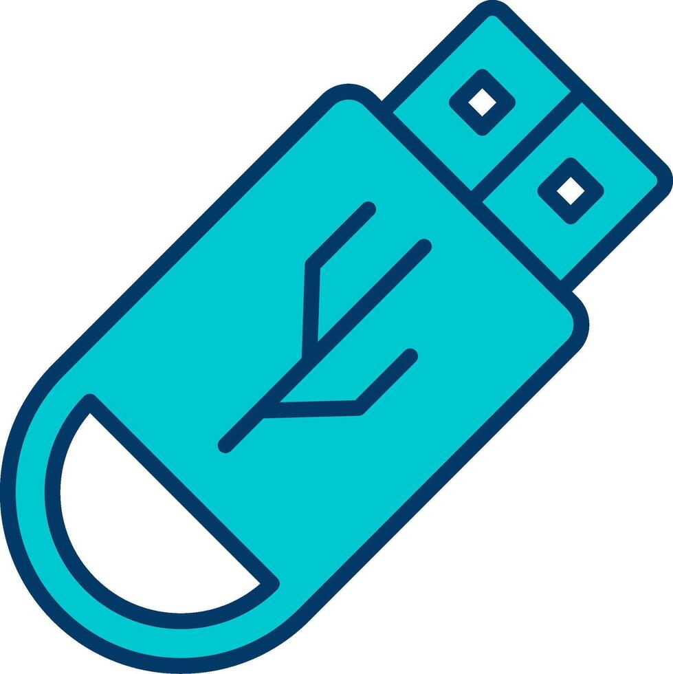 USB vecto icono vector