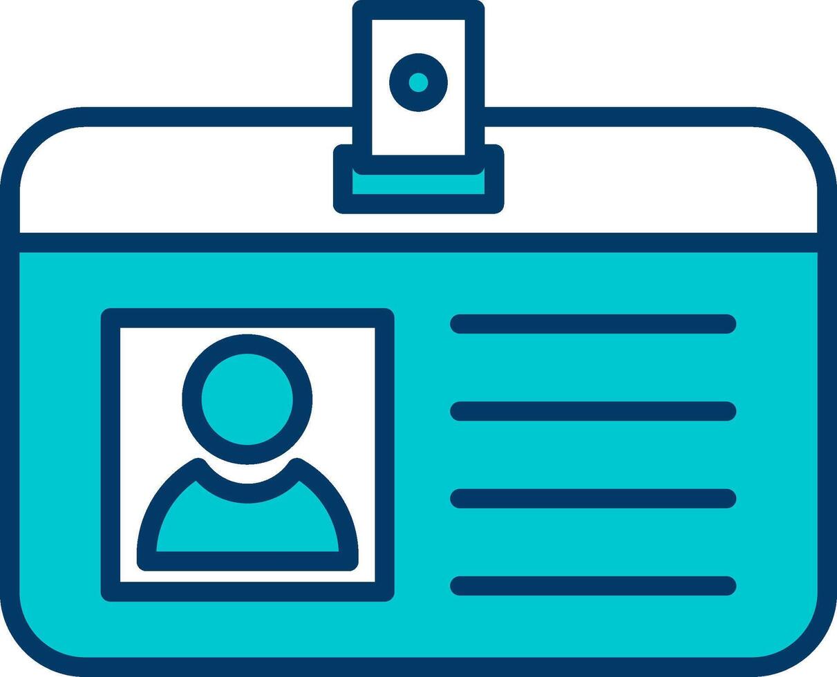 Identification Card Vecto Icon vector