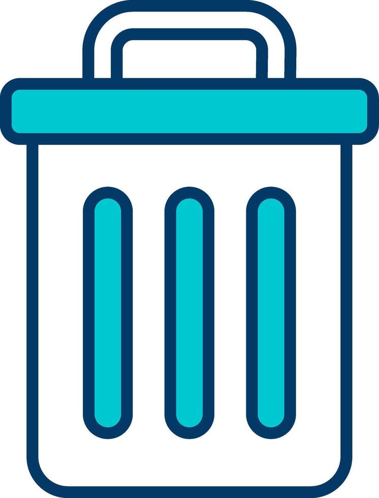 Trash Bin Vecto Icon vector