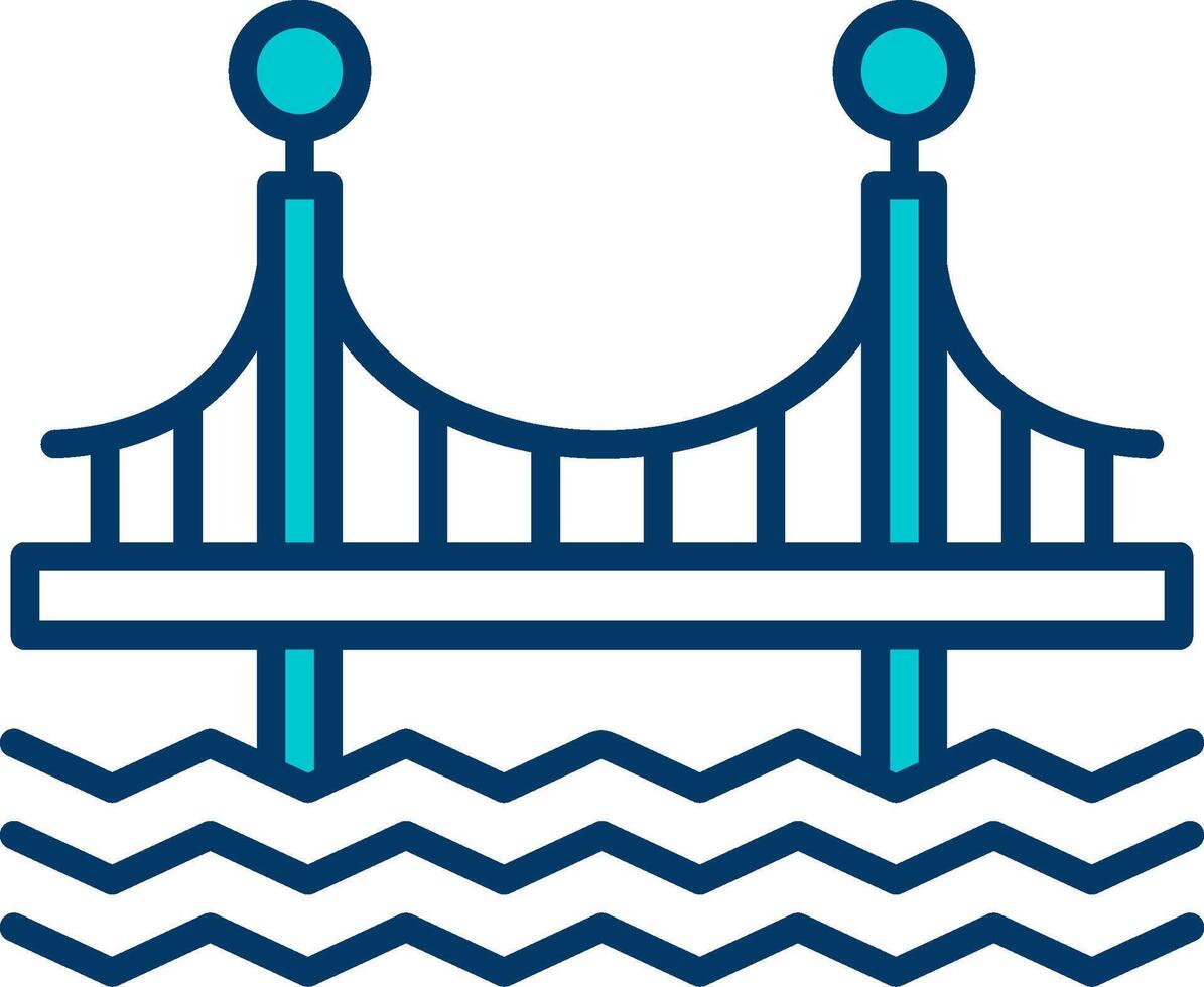 Bridge Vecto Icon vector