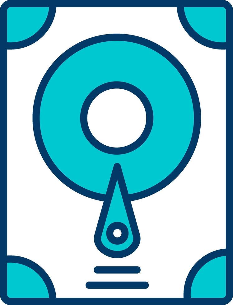 Hard Disk Vecto Icon vector