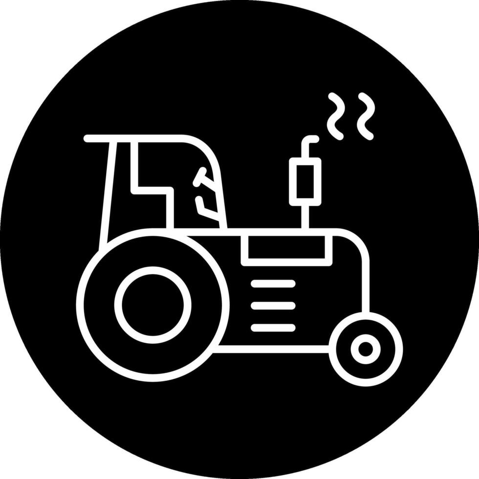 Tractor Vecto Icon vector