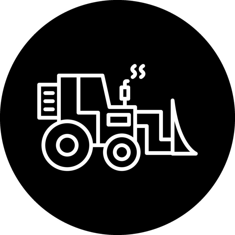 Bulldozer Vecto Icon vector