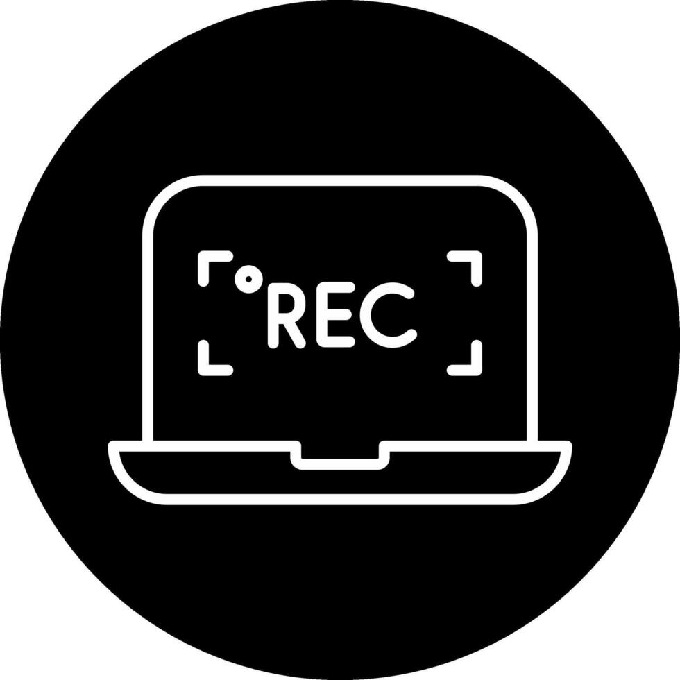 Recording Vecto Icon vector