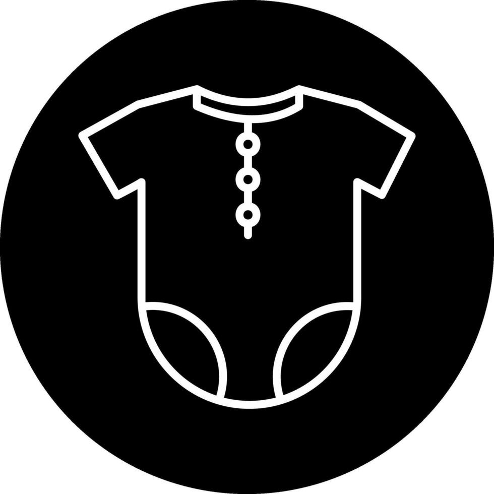 Baby Outfit Vecto Icon vector