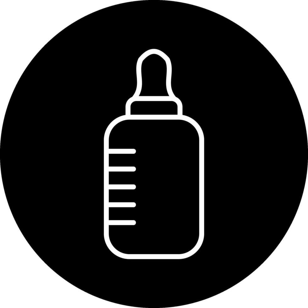 Baby Bottle Vecto Icon vector